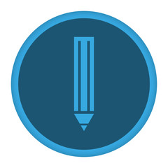 App Icon blau Stift