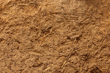 Texture of an old clay wall for a designer
