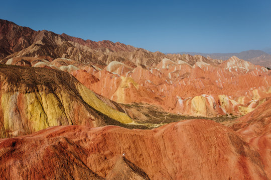 Danxia landform, Zhangye, Gansu province