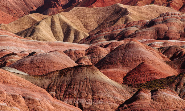 Danxia landform, Zhangye, Gansu province