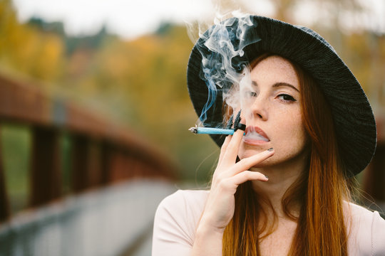 Smoking in the Fall