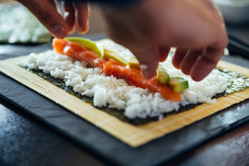 Sushi On A Plate