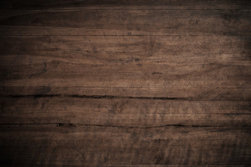 Old grunge dark textured wooden background,The surface of the old brown wood texture