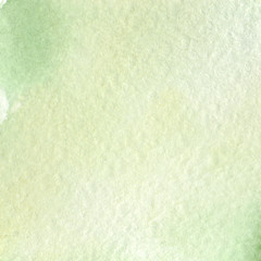 Watercolor light green abstract paper texture background