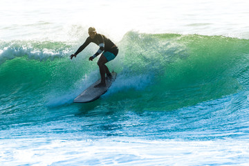 Surfing the waves