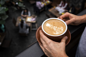 Fototapeta premium Cup of Cappuccino