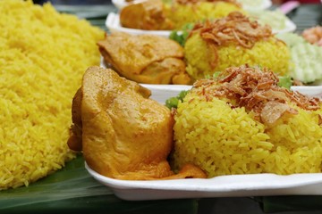 biryani rice with chicken