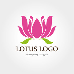 Fototapeta premium lotus logo