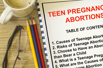 Causes of teen pregnancy and abortion