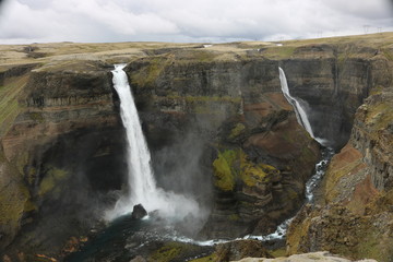 "High" Waterfall Iceland