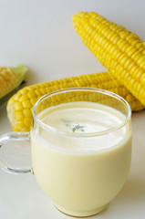 冷製コーンポタージュ