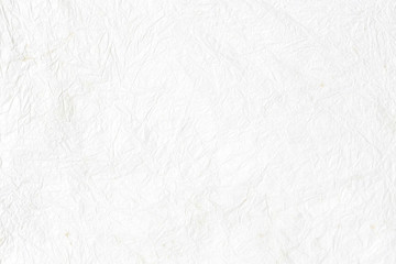 Crumpled white paper texture