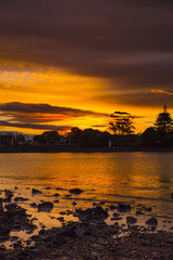 Sunrise, Mersey River, Devonport Tasmania