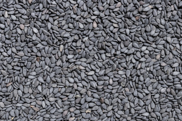 black sesame seed background