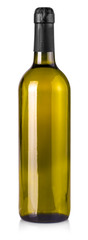 Wine bottle isolated on a white background