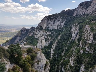 Naklejka premium Montserrat