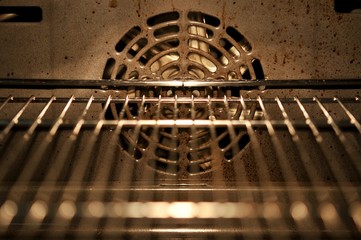 Inside oven, oven never clean dirty and not good for health