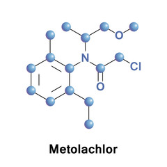 Metolachlor herbicide chloroacetanilide