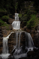 Kuhflucht Wasserfall, Bayern, Deutschland