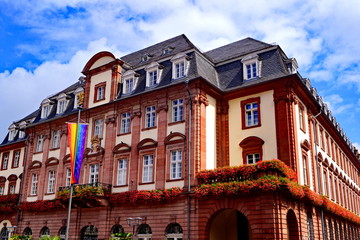 Rathaus in HEIDELBERG ( Baden Württemberg )