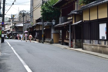 Fototapeta na wymiar 京都　祇園街歩き