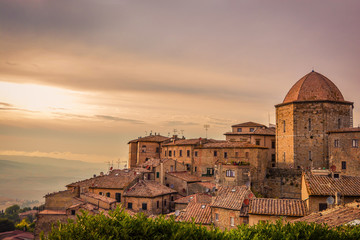 Fototapeta premium Volterra in Toscana