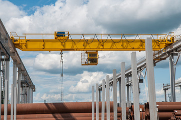 Factory warehouse overhead crane