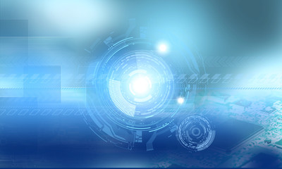 high technology concept