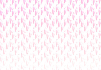 Watercolor gradient background with crystals