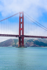 Golden Gate Bridge in San Francisco, California, USA