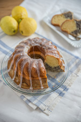 Zitronen Mohn Kuchen