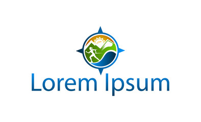 Icon for mountain excursions and outdoor activities
