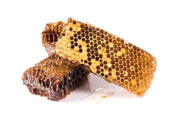 Fototapeta premium fresh healthy honeycombs