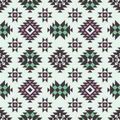 Vector Seamless Ethnic Pattern