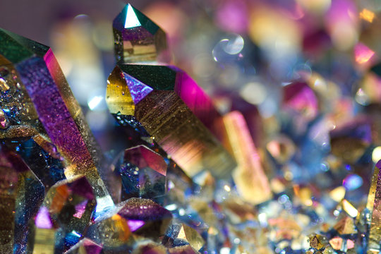 colored crystals