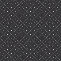 Abstract Knitted Pattern. Vector Seamless Background with Shades of Gray Colors. Knitting Wool Sweater Design