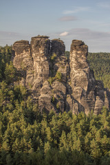 Bastei Sandstone Formations