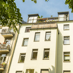 Obraz premium altbau wohnungen wie in berlin köln münchen