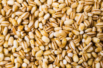 Dry pearl barley