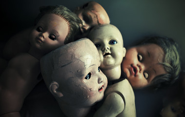 Creepy dolls 