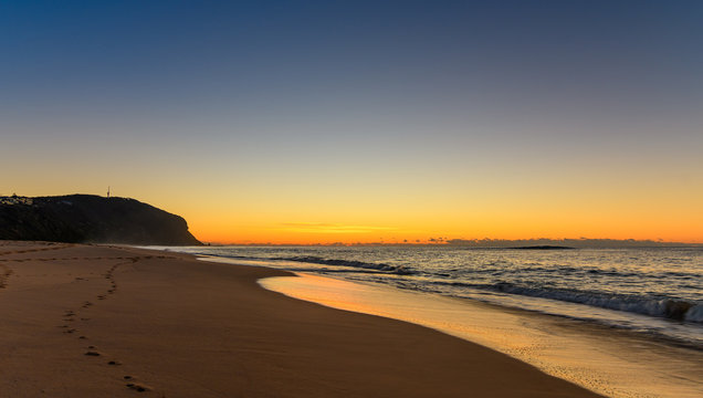 Sunrise Beach Seascape