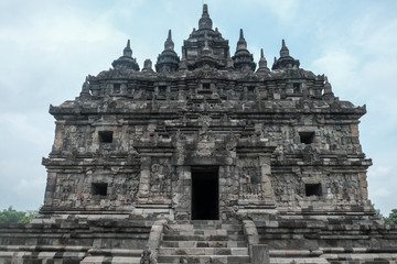 Fototapeta premium Ancient buddhist temple, Candi Plaosan, Java, Indonesia