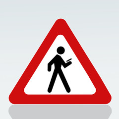 use prohibited on walking cell phone