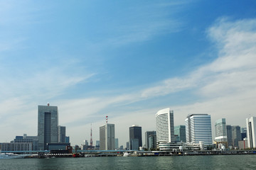 Fototapeta na wymiar Skyline Tokyo