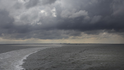 Obraz premium Zicht op Harlingen