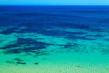 Coastline of the Black Sea, Crimea.