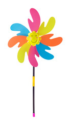 Plastic windmill children's toy