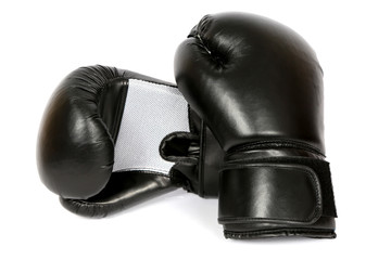 Boxing gloves isolated