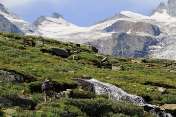 randonnée dans le parc du Grand Paradis, Val d'Aoste