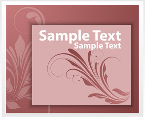 Vintage Flourish Template Design